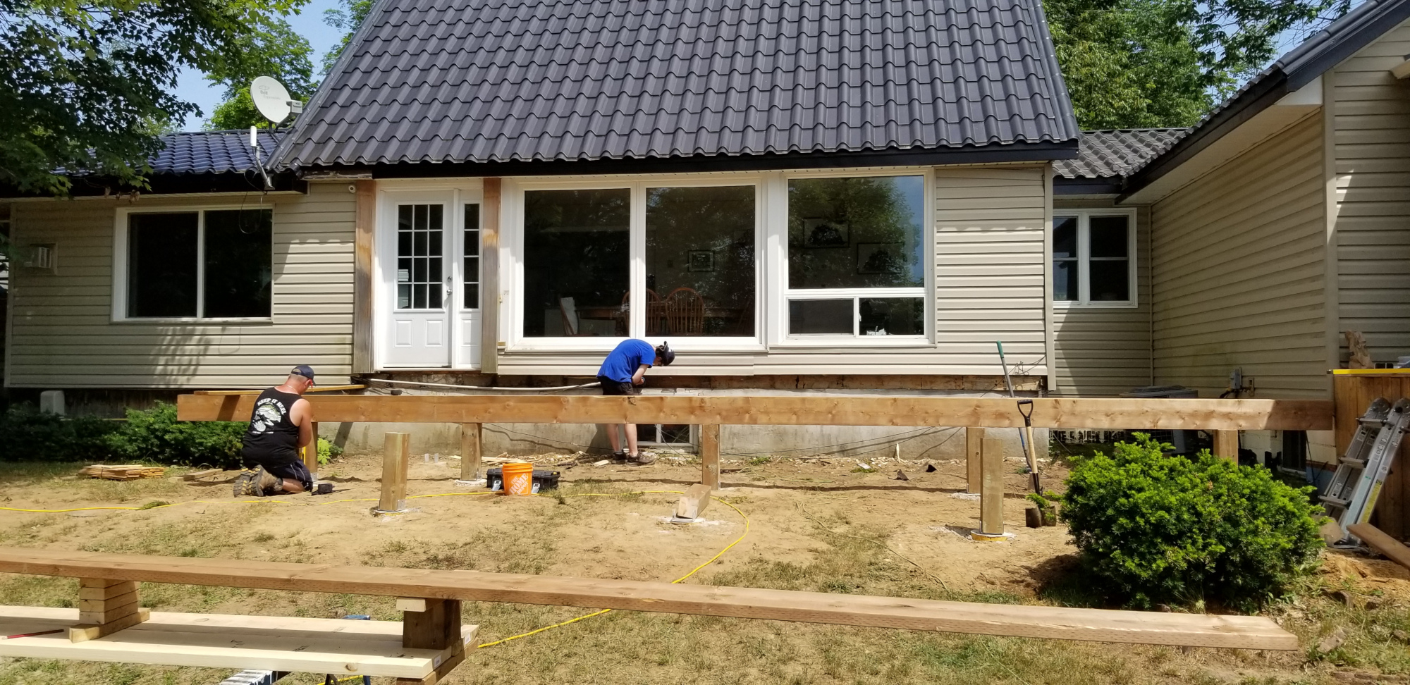 Deck Construction in Bala Ontario