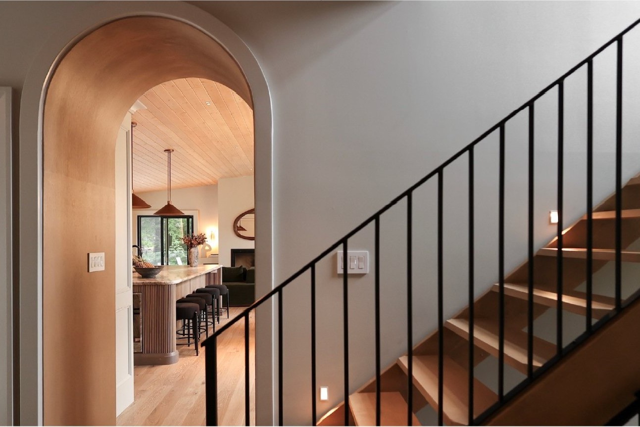 Ironwood Cottage — Entryway & Staircase Ironwood Cottage - 02 - Entryway & Staircase