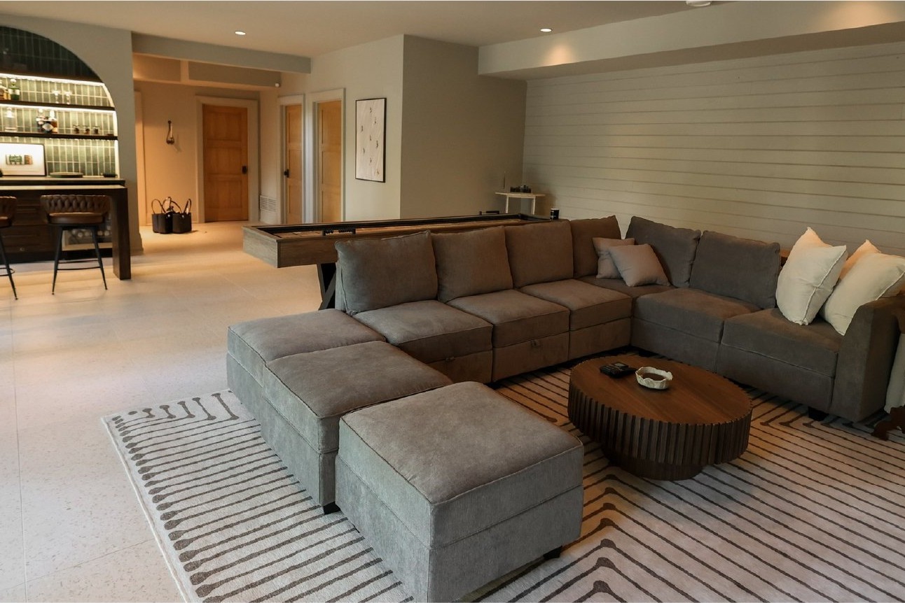 Ironwood Cottage — Basement Bar Ironwood Cottage - 06 - Basement Bar