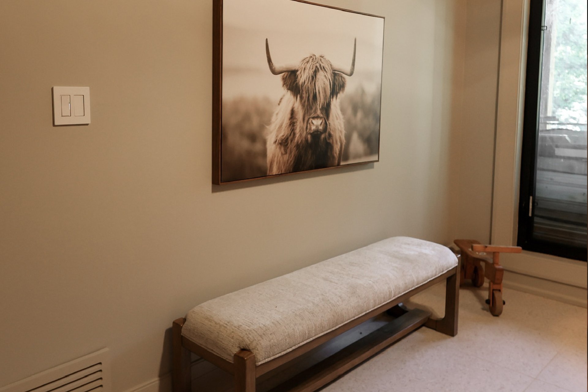 Ironwood Cottage — Interior Detail ( RightR) Interior detail of Ironwood Cottage custom home on Island Lake