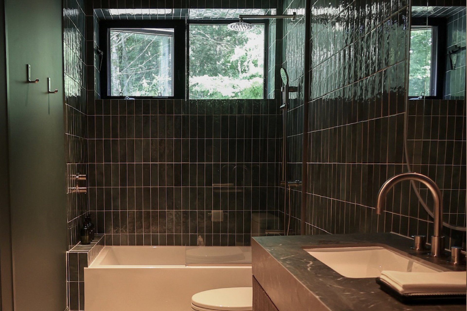 Ironwood Cottage — Interior Detail ( RightR) Interior detail of Ironwood Cottage custom home on Island Lake